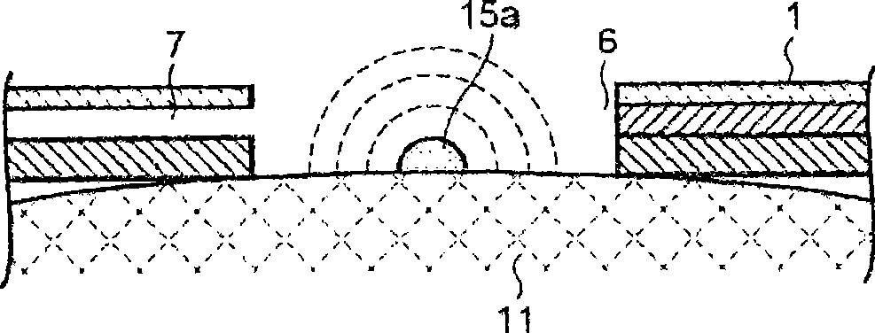 Blood sensor and blood examining instrument including same