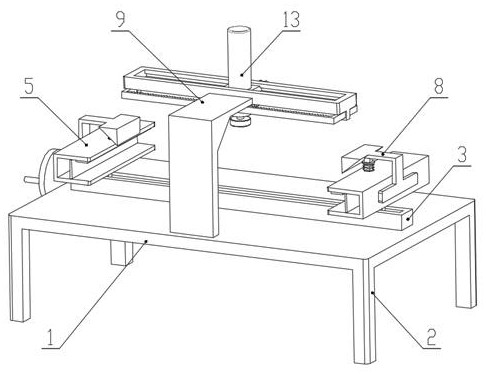 Multi-point automatic detection device for building materials