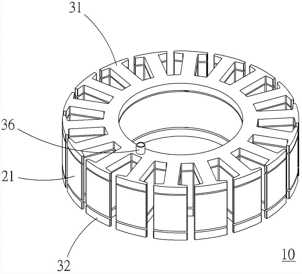 Radiating structure of torque motor