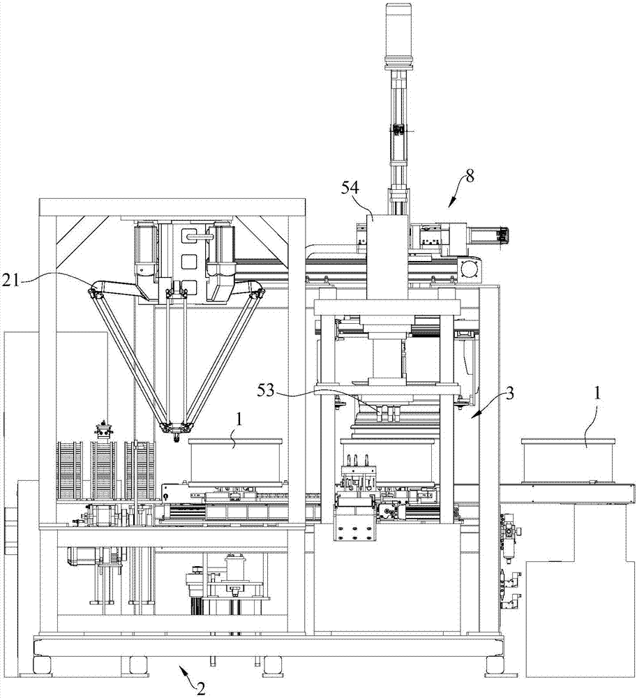 Steel sleeve pressing device for hubs