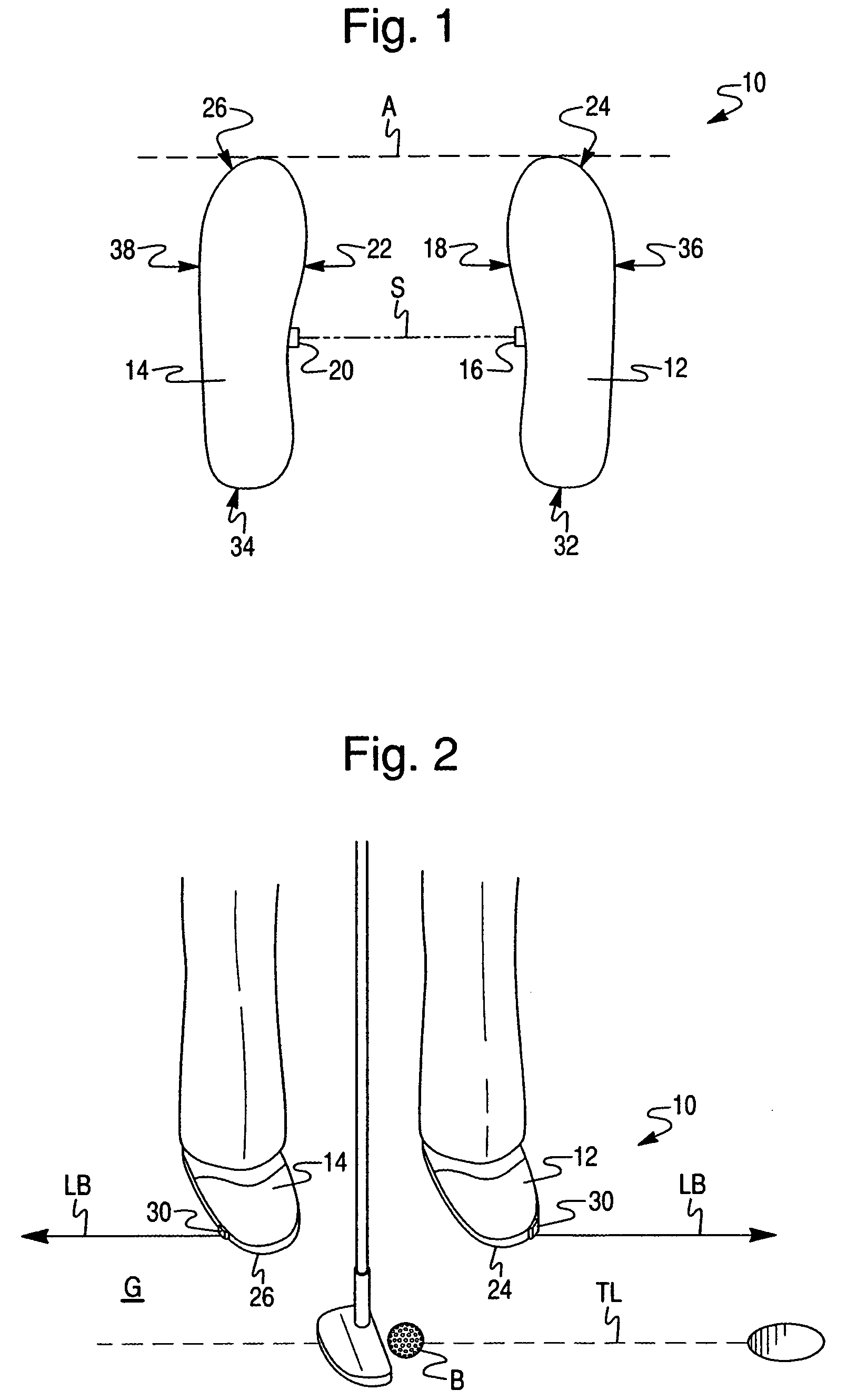 Golf alignment device, method and apparatus