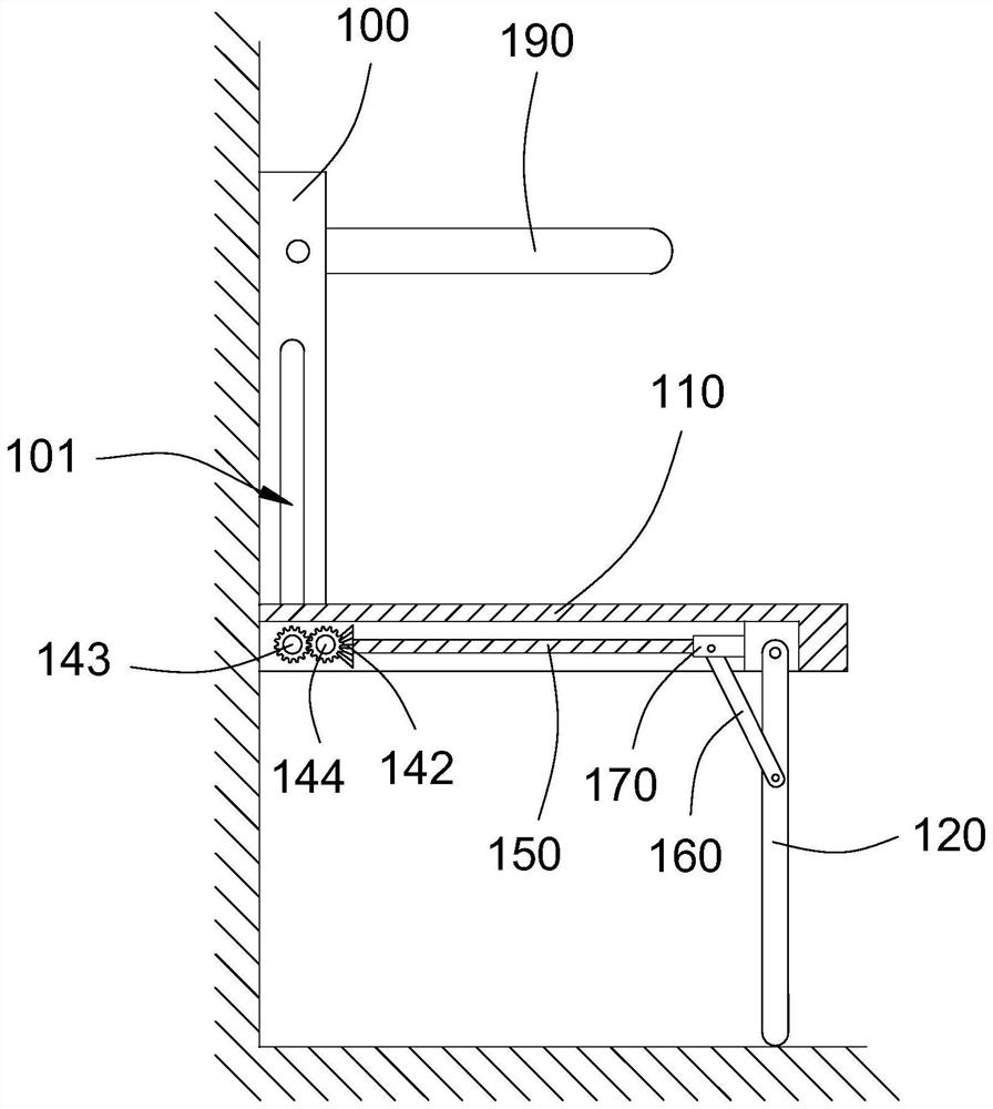 Folding pedestal pan frame