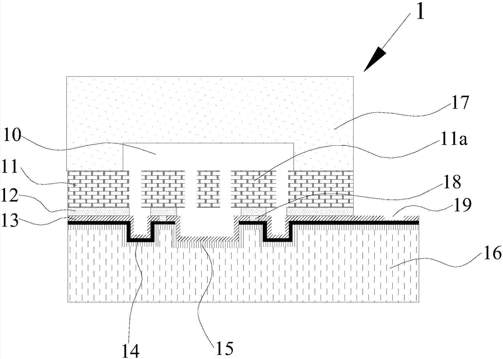 Device and method for analyzing failures of TSV (through silicon via) wafer level packaged MEMS (micro-electro-mechanical systems) chips