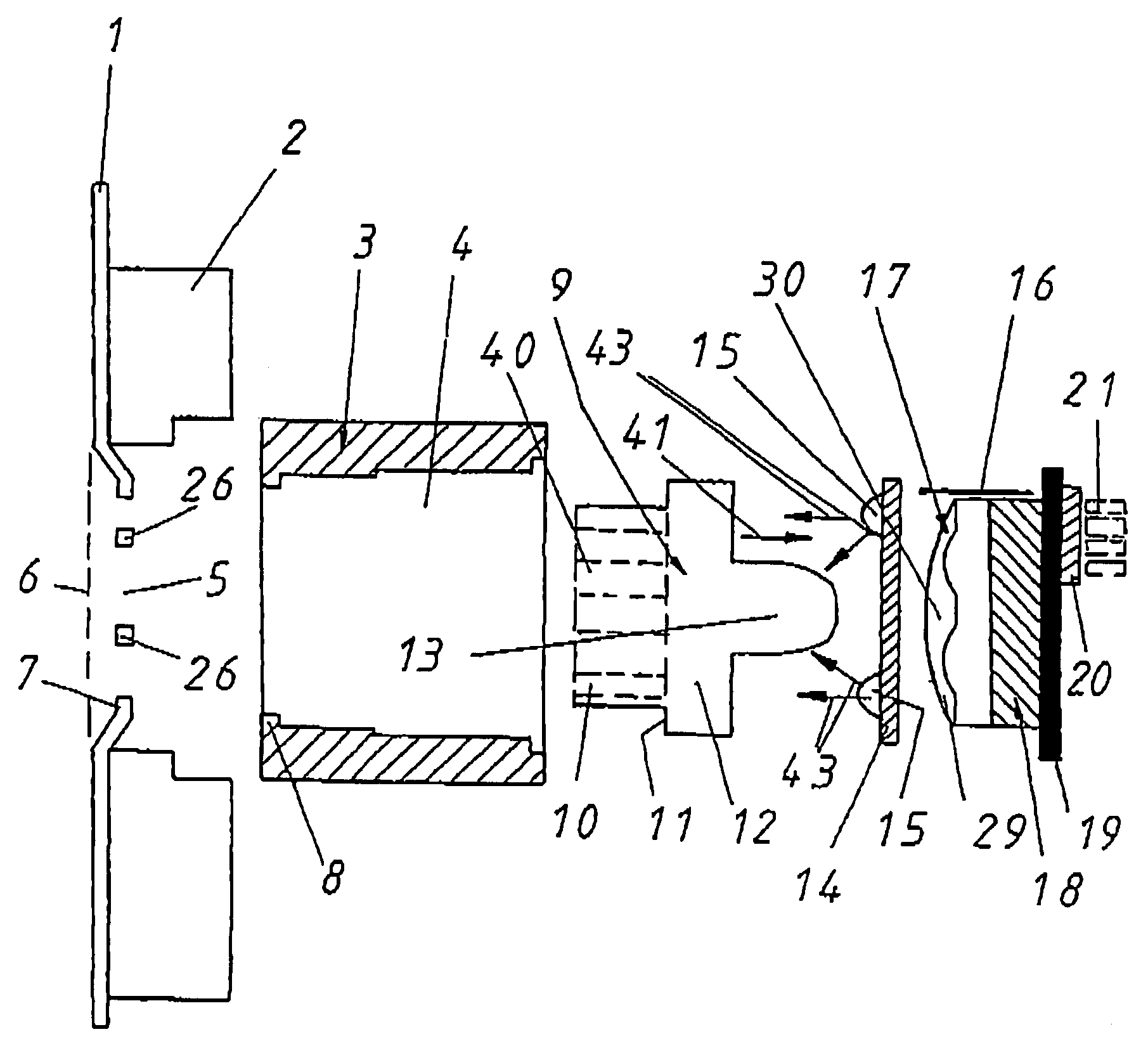 Electric switch, especially a piezo switch, with optical and/or mechanical feedback of the switching operation