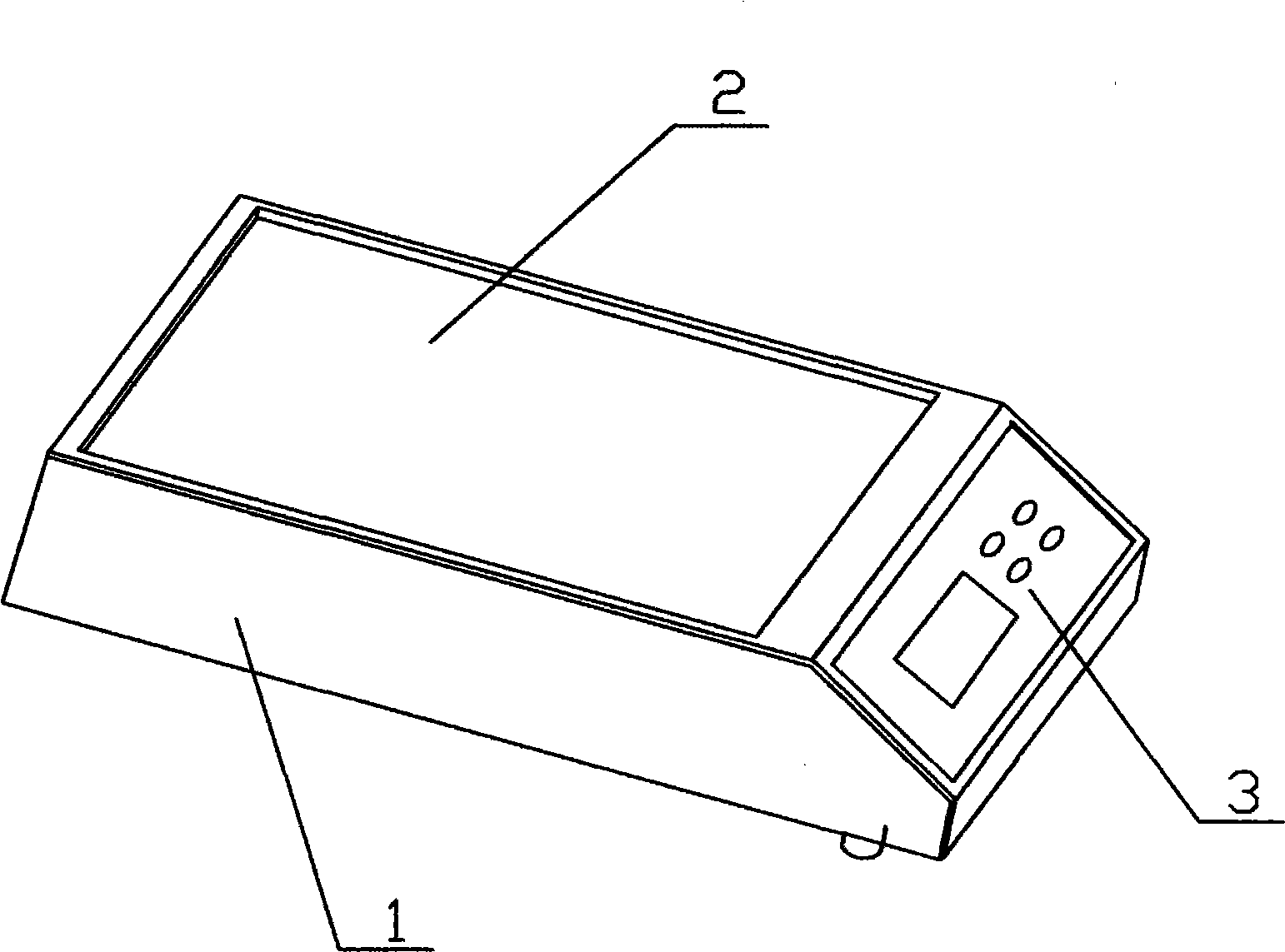 Light wave stove capable of warming