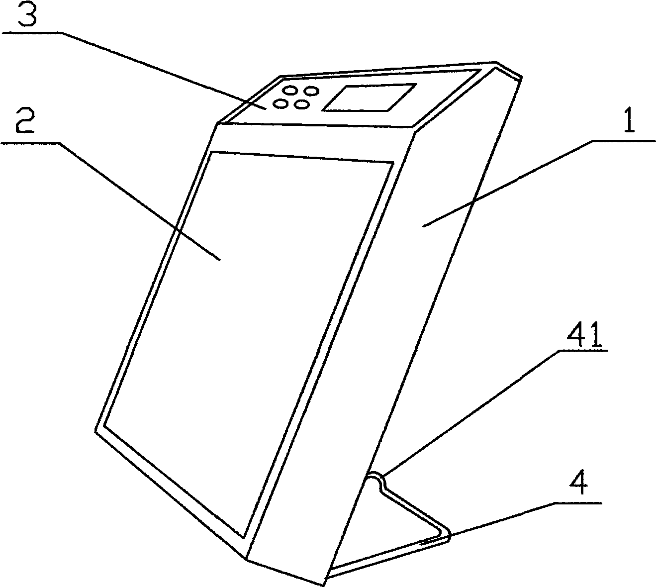 Light wave stove capable of warming