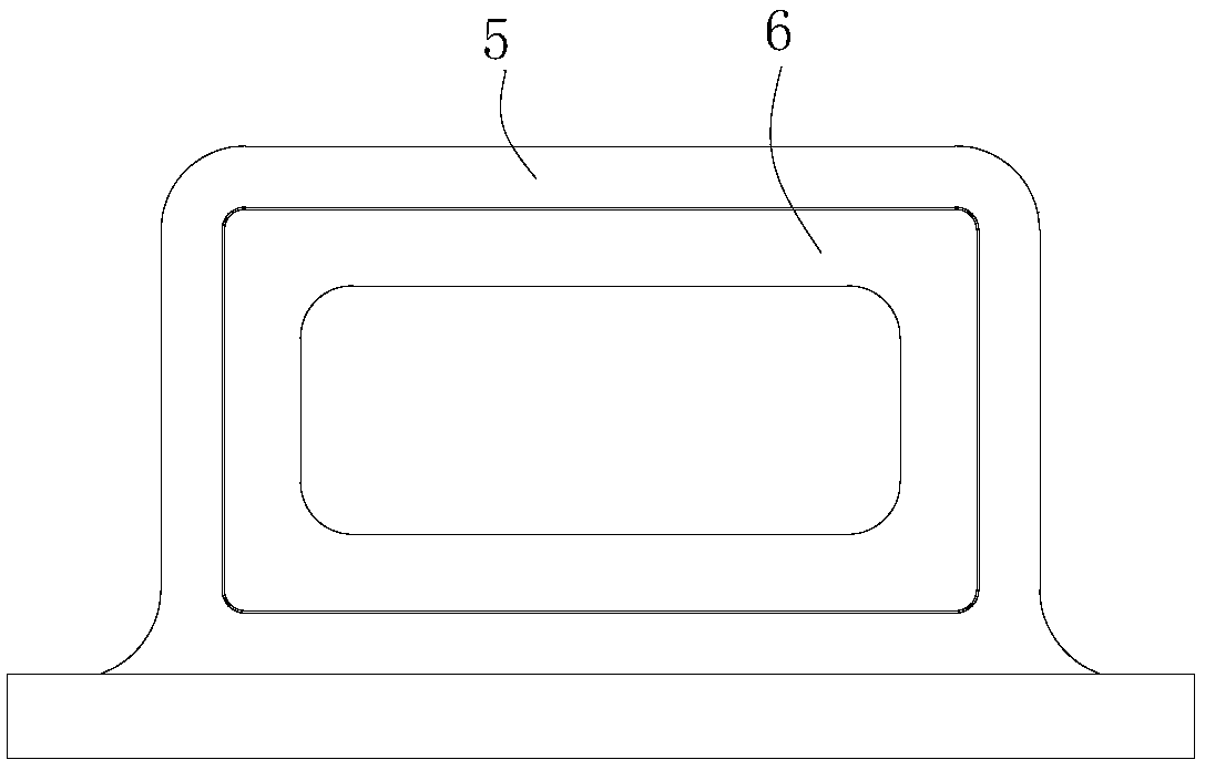 Simulation device for elasticity teaching in junior middle school physics