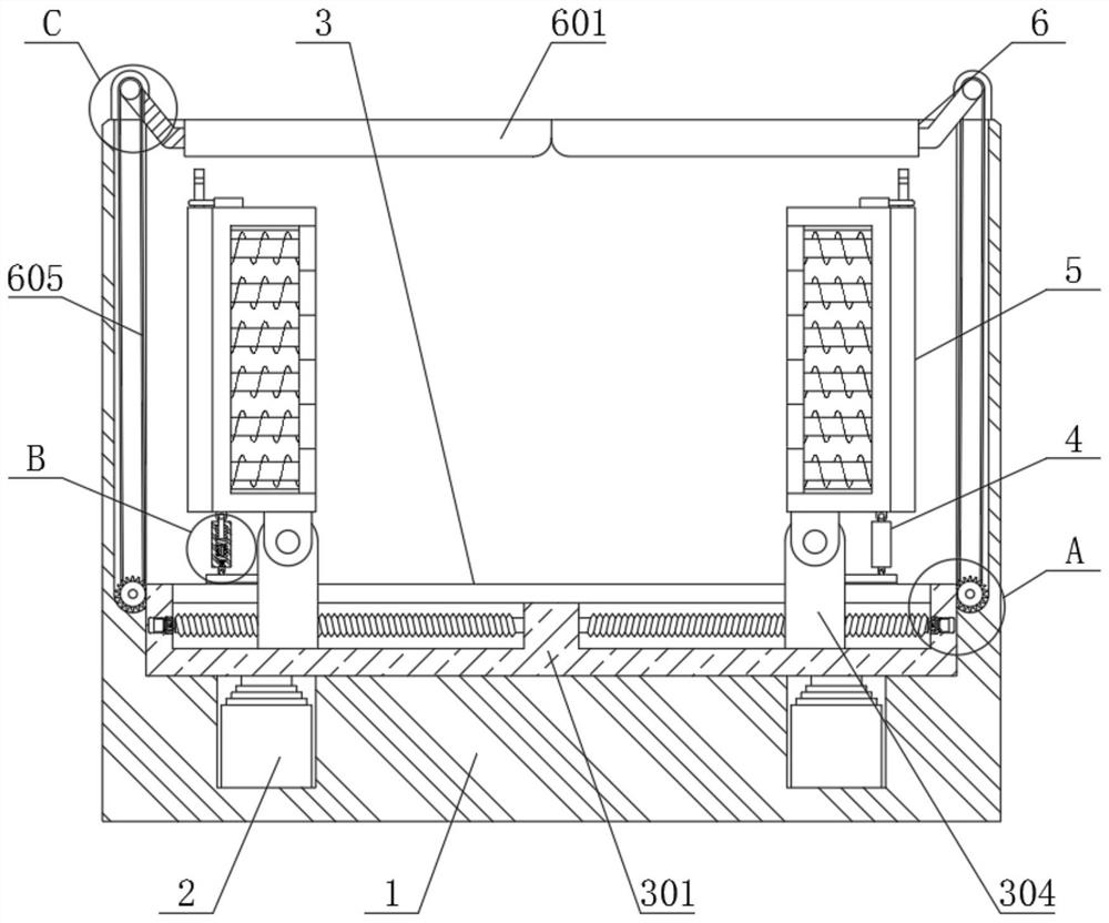 A clamping and fixing device for automobile welding and its application method