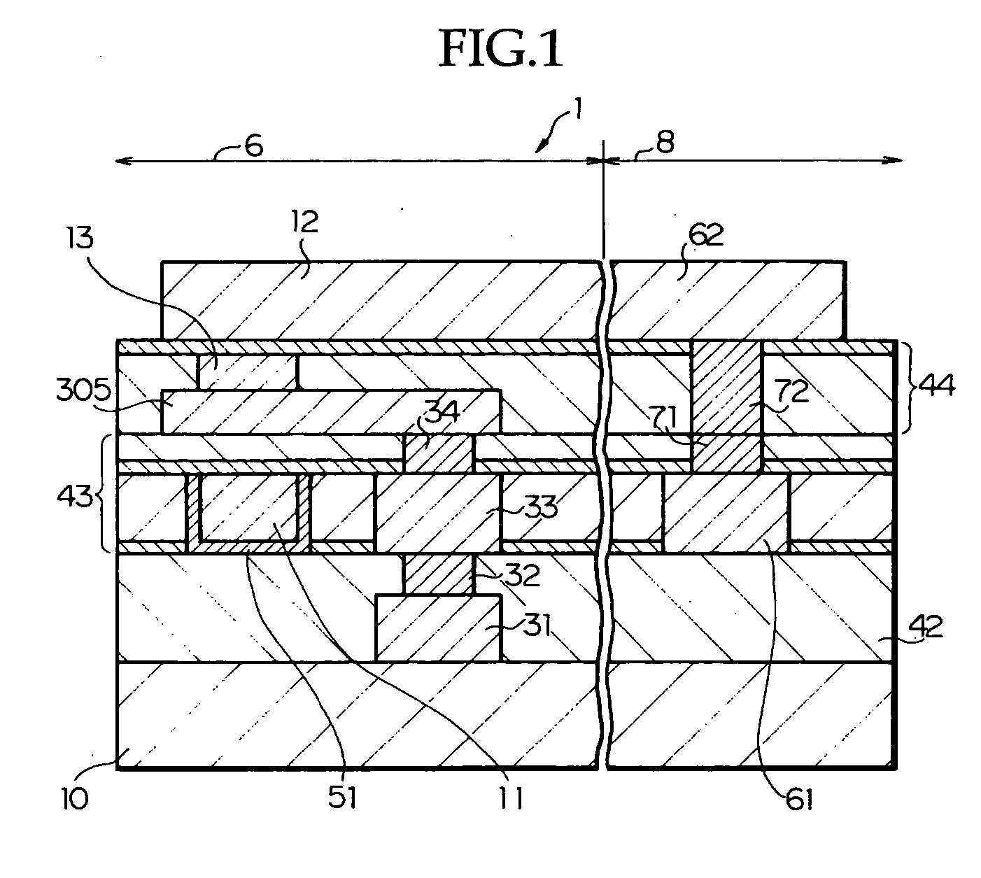 Magnetic memory apparatus and method of manufacturing magnetic memory apparatus