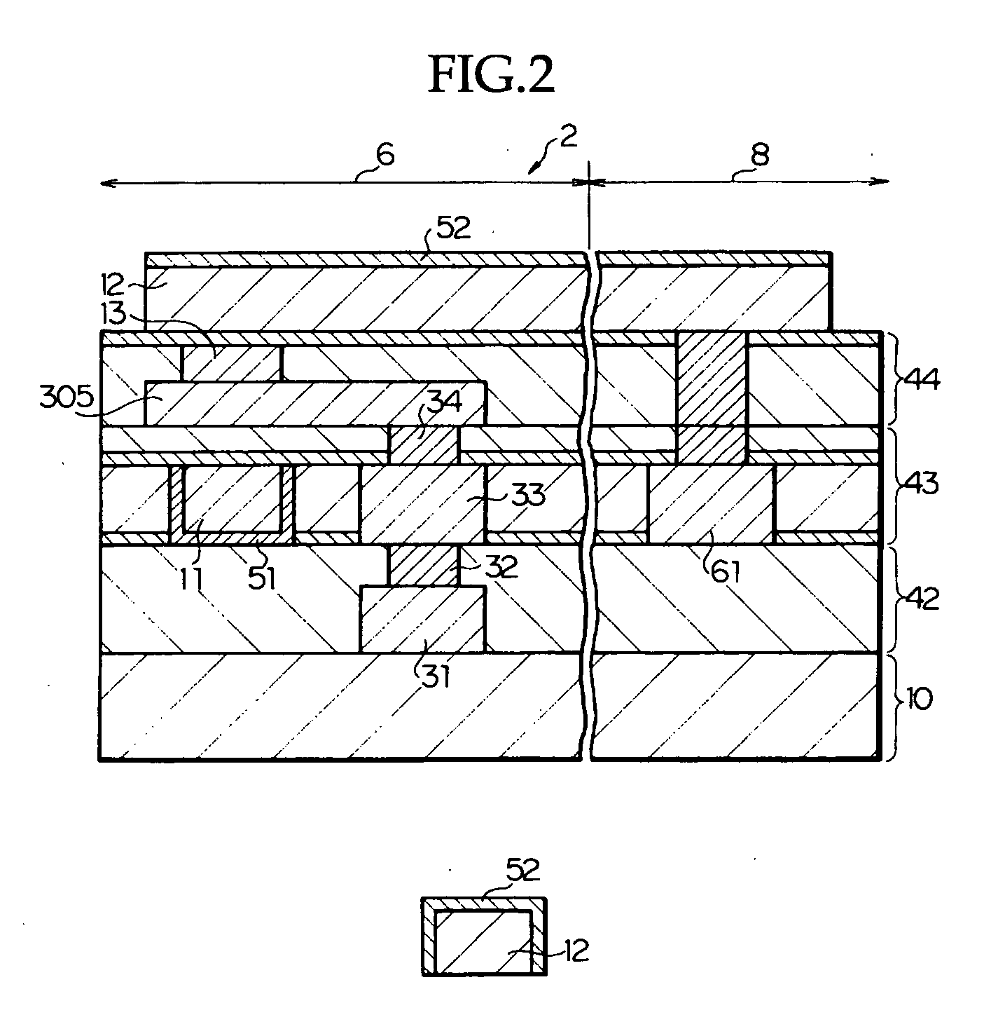 Magnetic memory apparatus and method of manufacturing magnetic memory apparatus