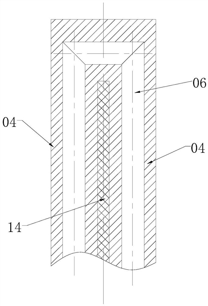 3D printing device and method for preparing water-cooled copper crucible