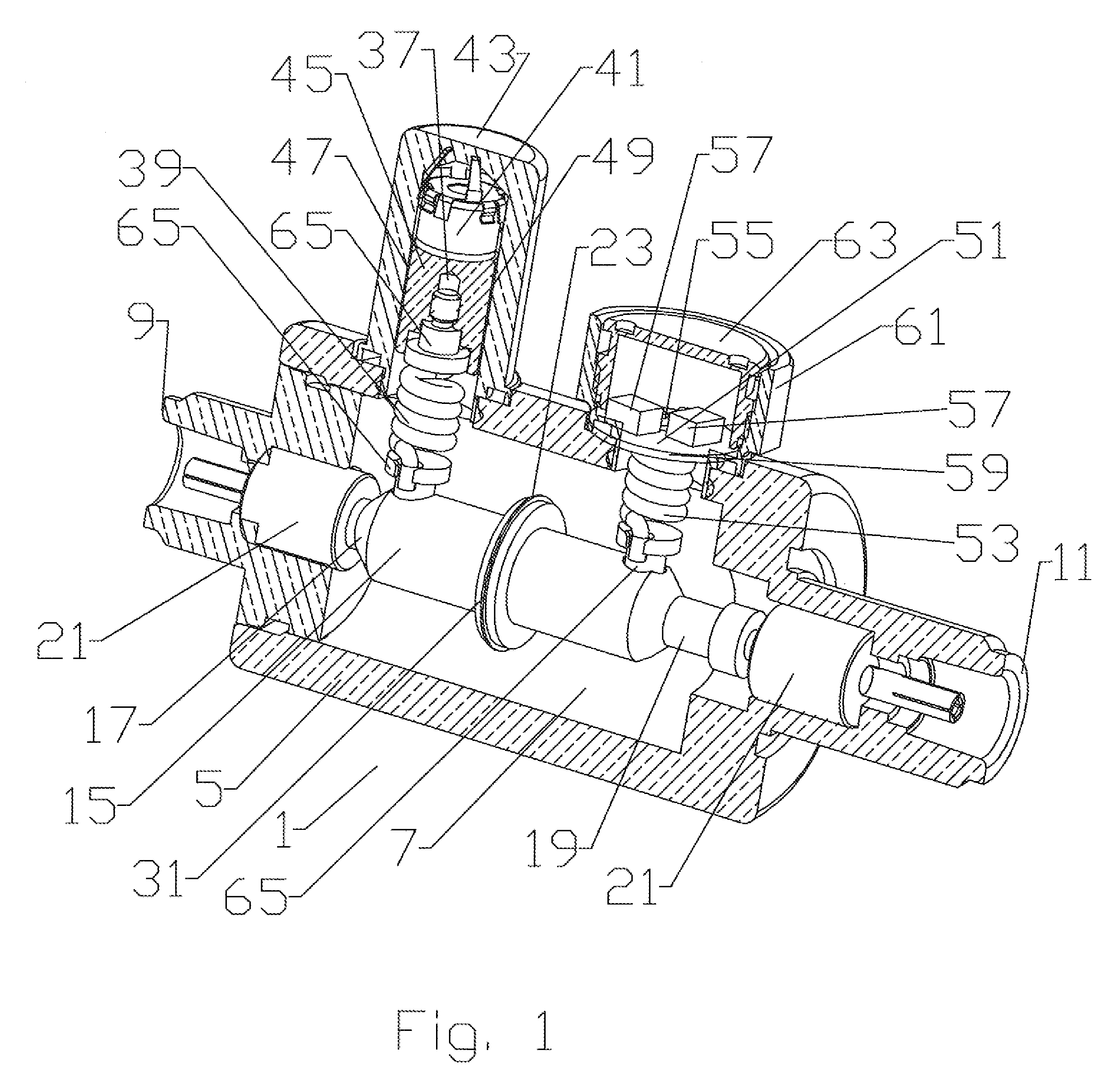 Low bypass fine arrestor