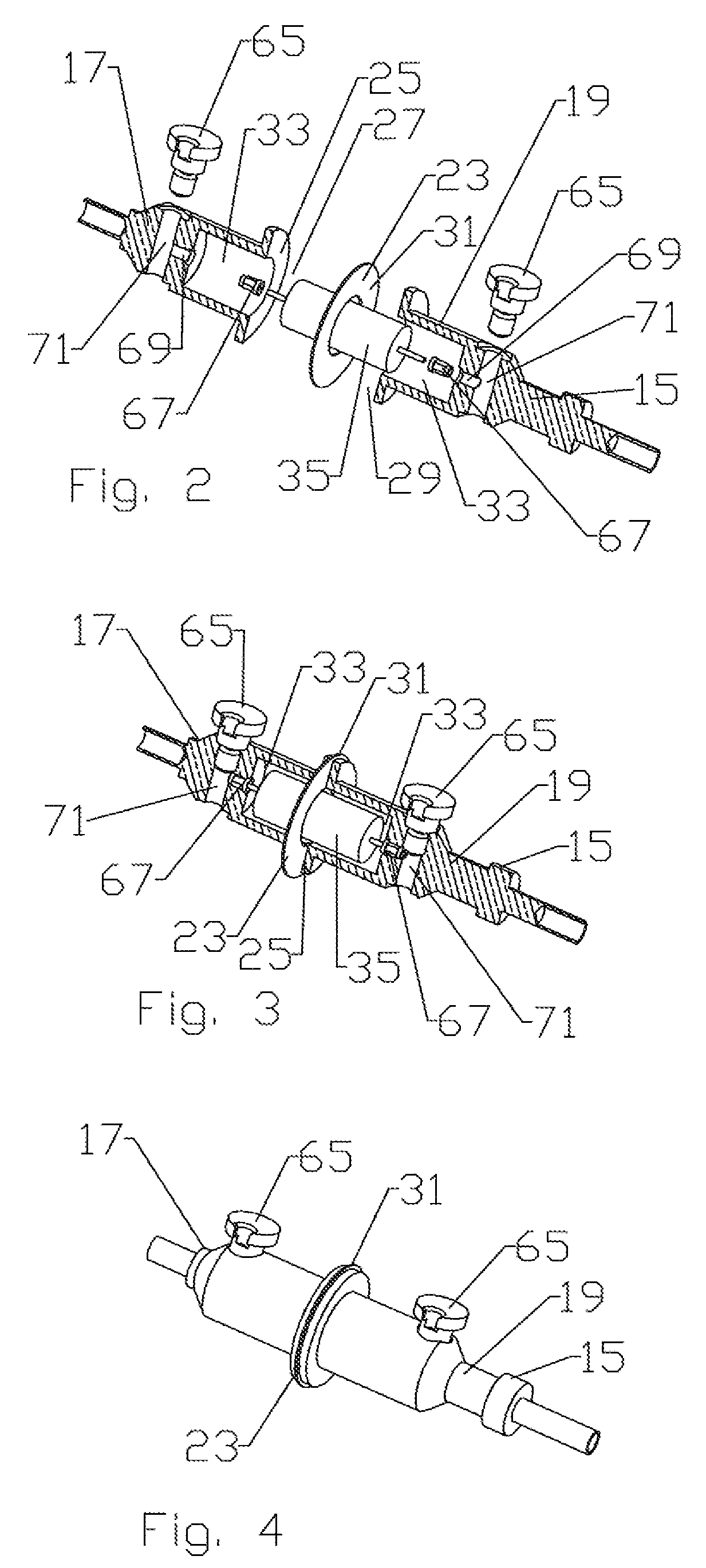 Low bypass fine arrestor