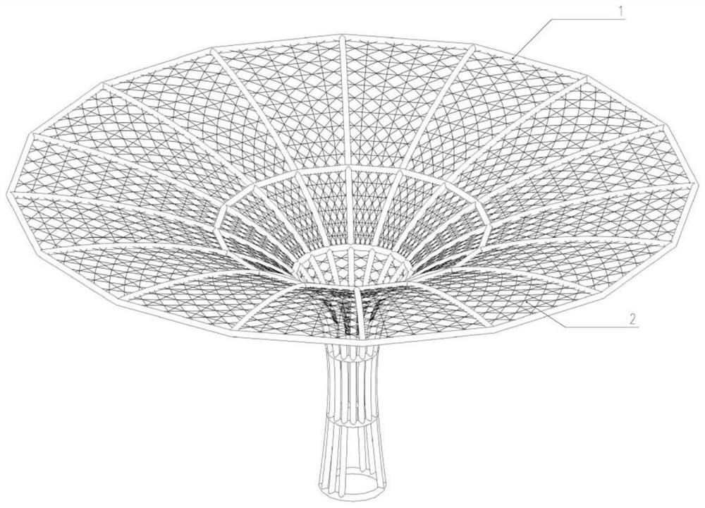 Structure with water collecting and storing functions in water-deficient or pluvial area