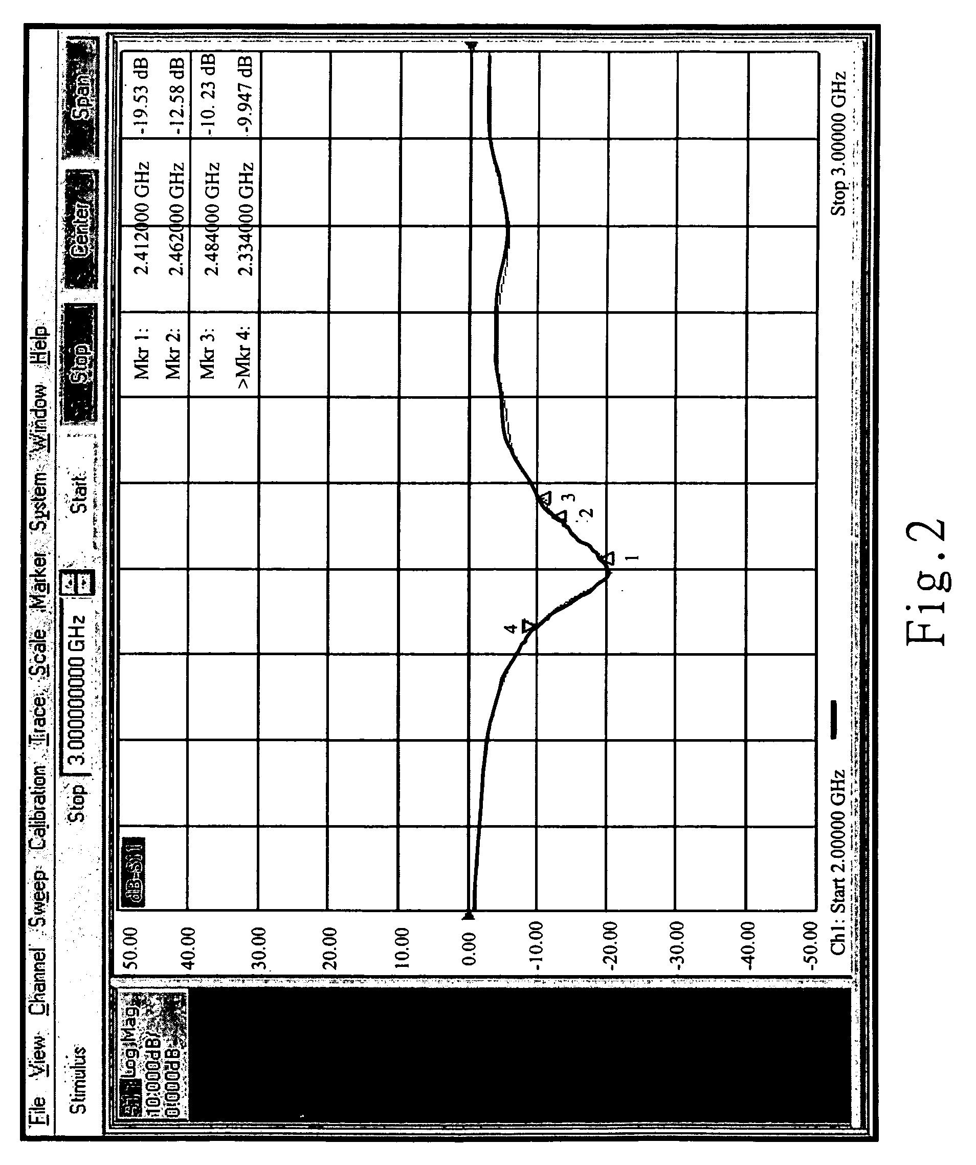 Structure for inverted F plane antenna