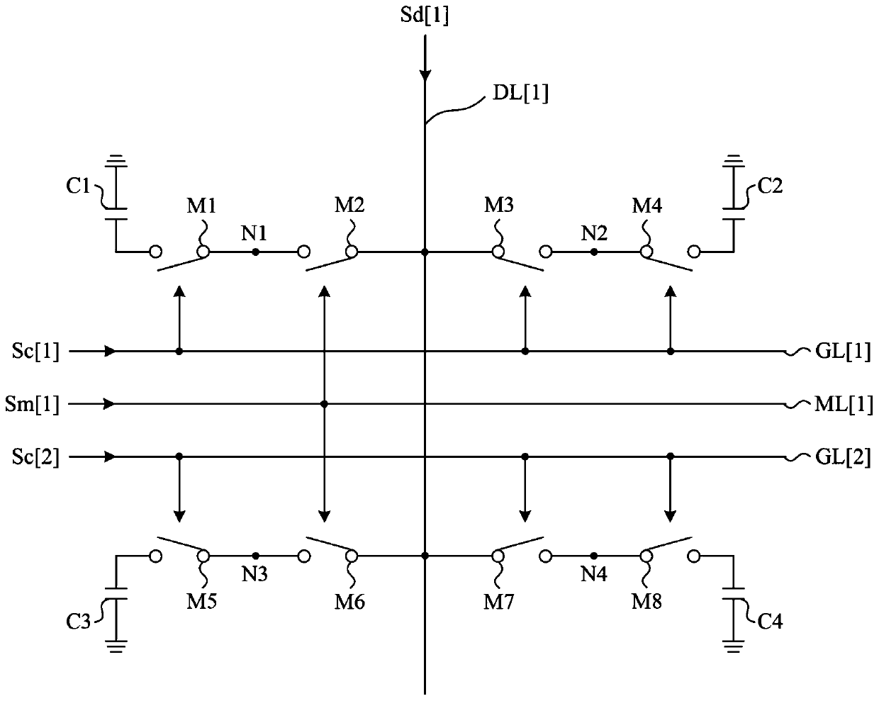 Low impedance display