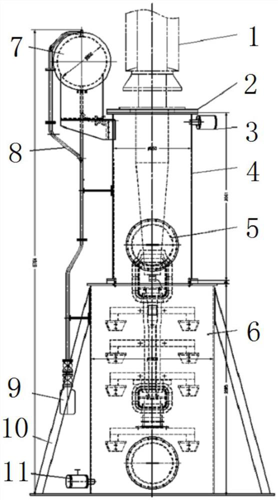 500kV high-voltage outgoing line test device