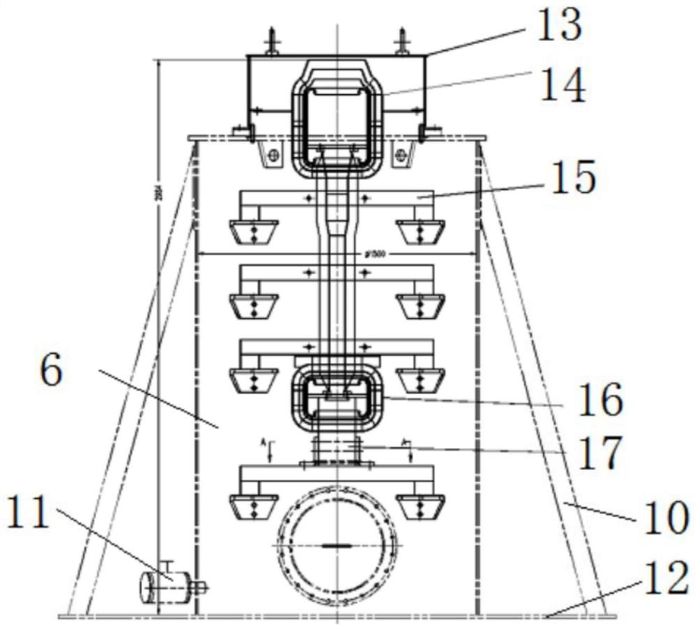 500kV high-voltage outgoing line test device