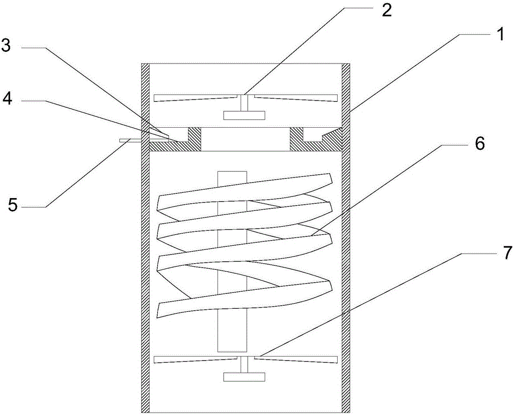 Water suction-drainage fan