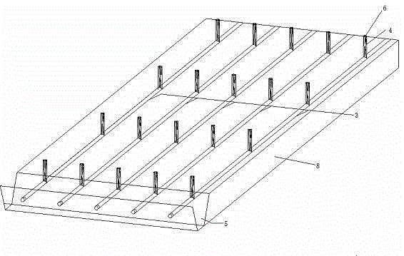 Horizontal and vertical combined underdrainage device for improving interlayer soil of coastal mud flat reclamation area farmland and drainage method thereof