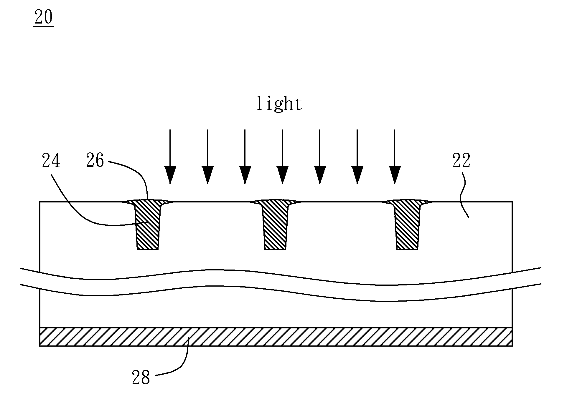 Method for forming silicon trench