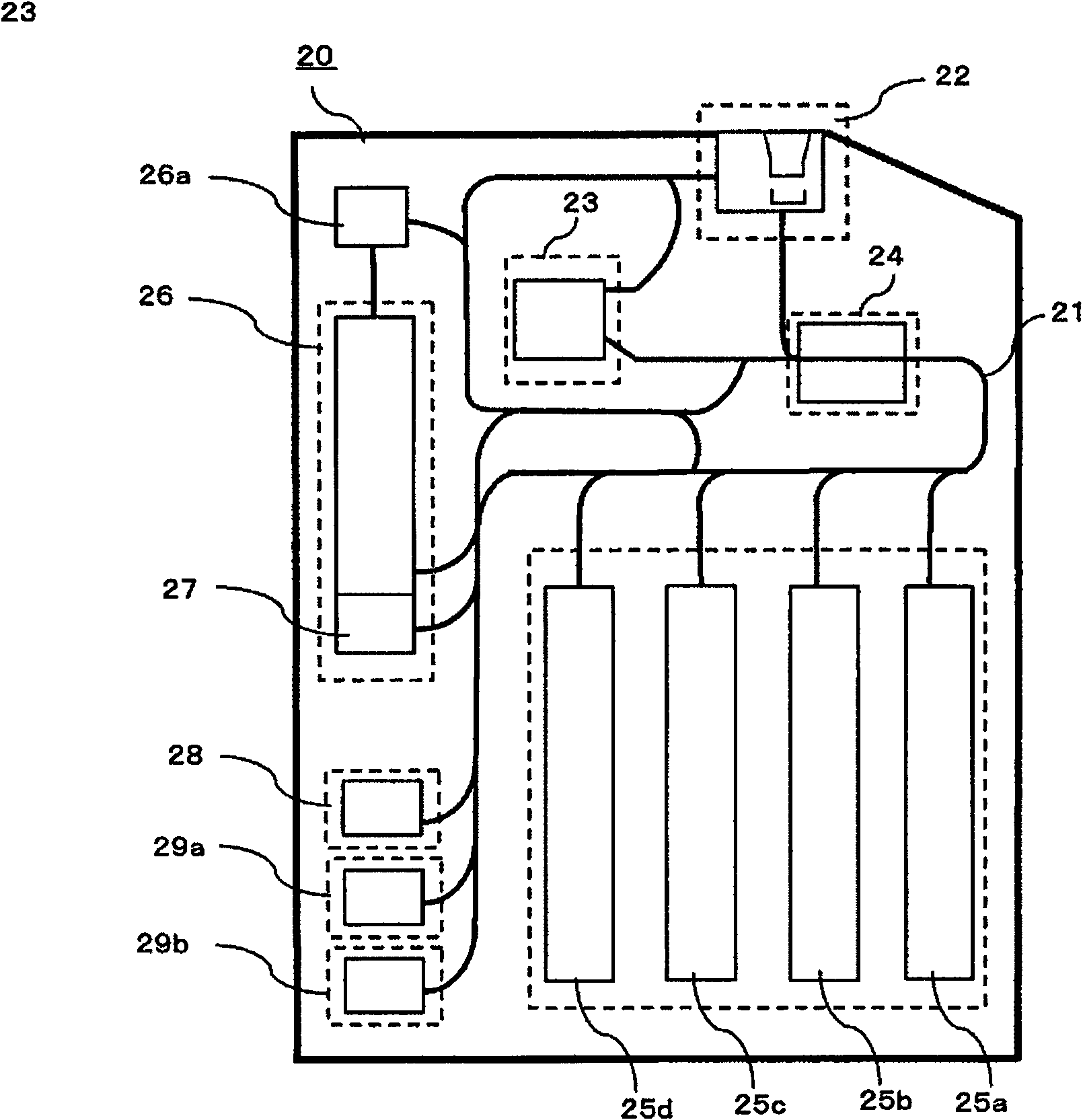 Paper money transaction device and a automatic transaction device with the same