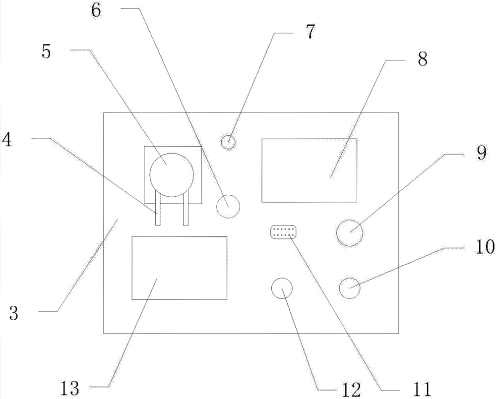 Rainfall titration tester and rainfall titration test method