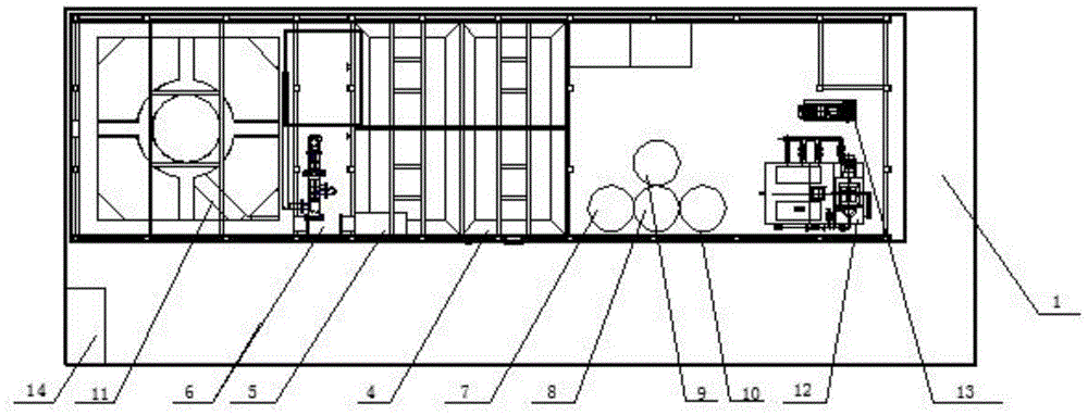 Mobile skid-mounted equipment for efficient water treatment