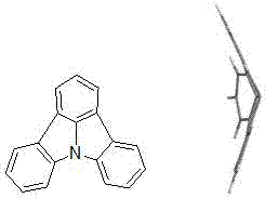 Indolocarbazole-containing organic semiconductor material and application thereof to organic luminous device