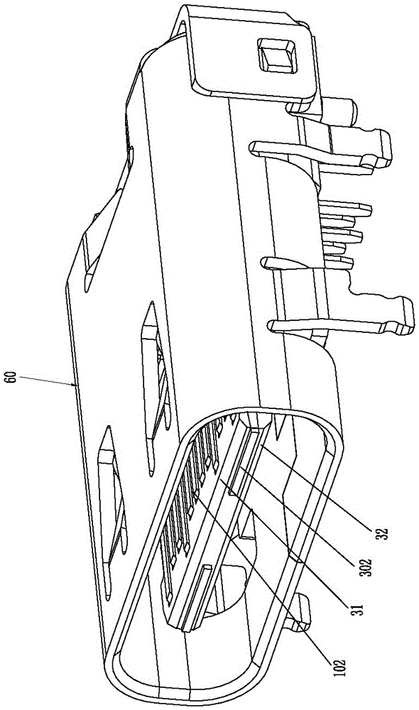 A fully automated manufacturing process usb3.1 connector socket and assembly method thereof