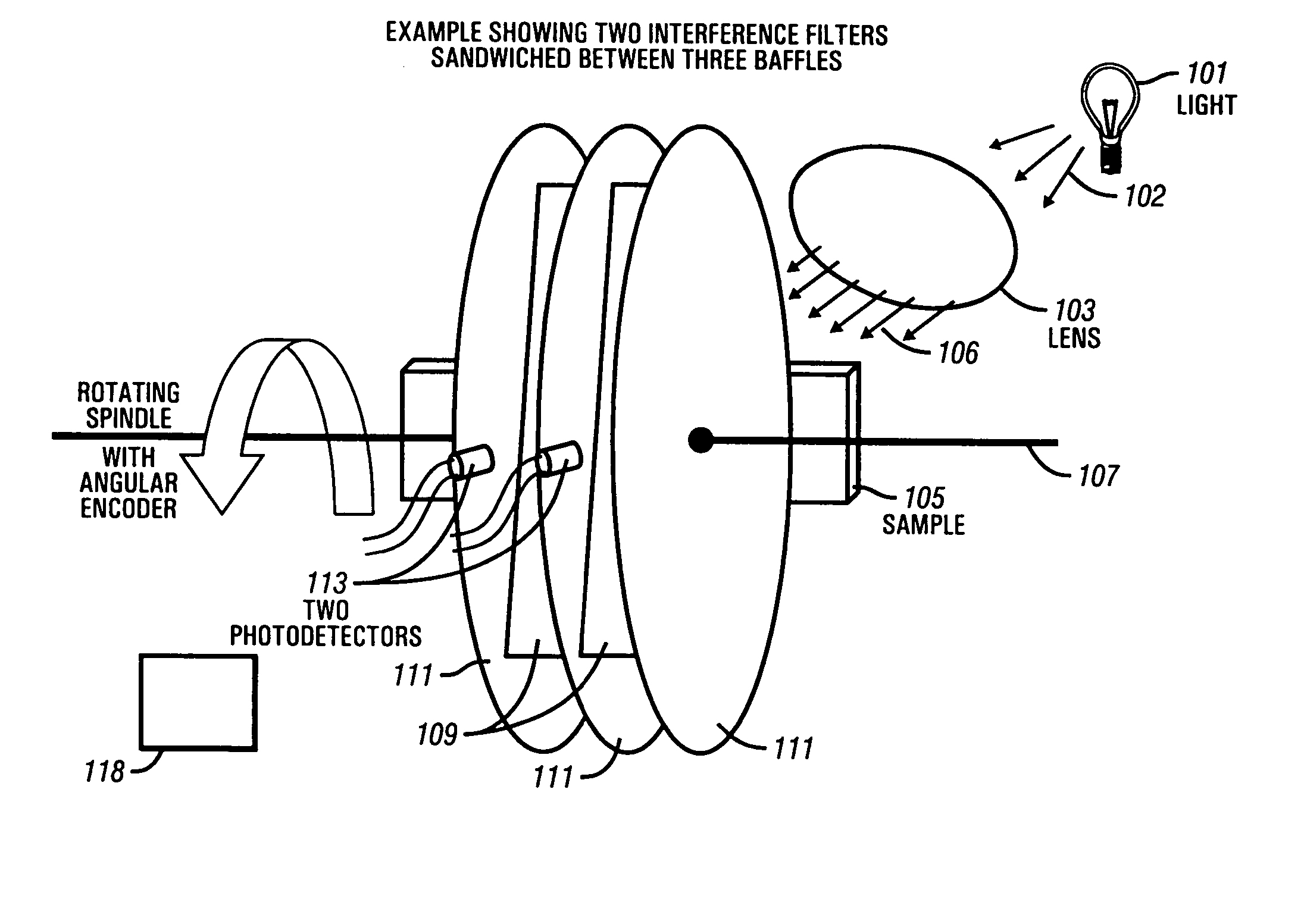 Method and apparatus for a high resolution downhole spectrometer