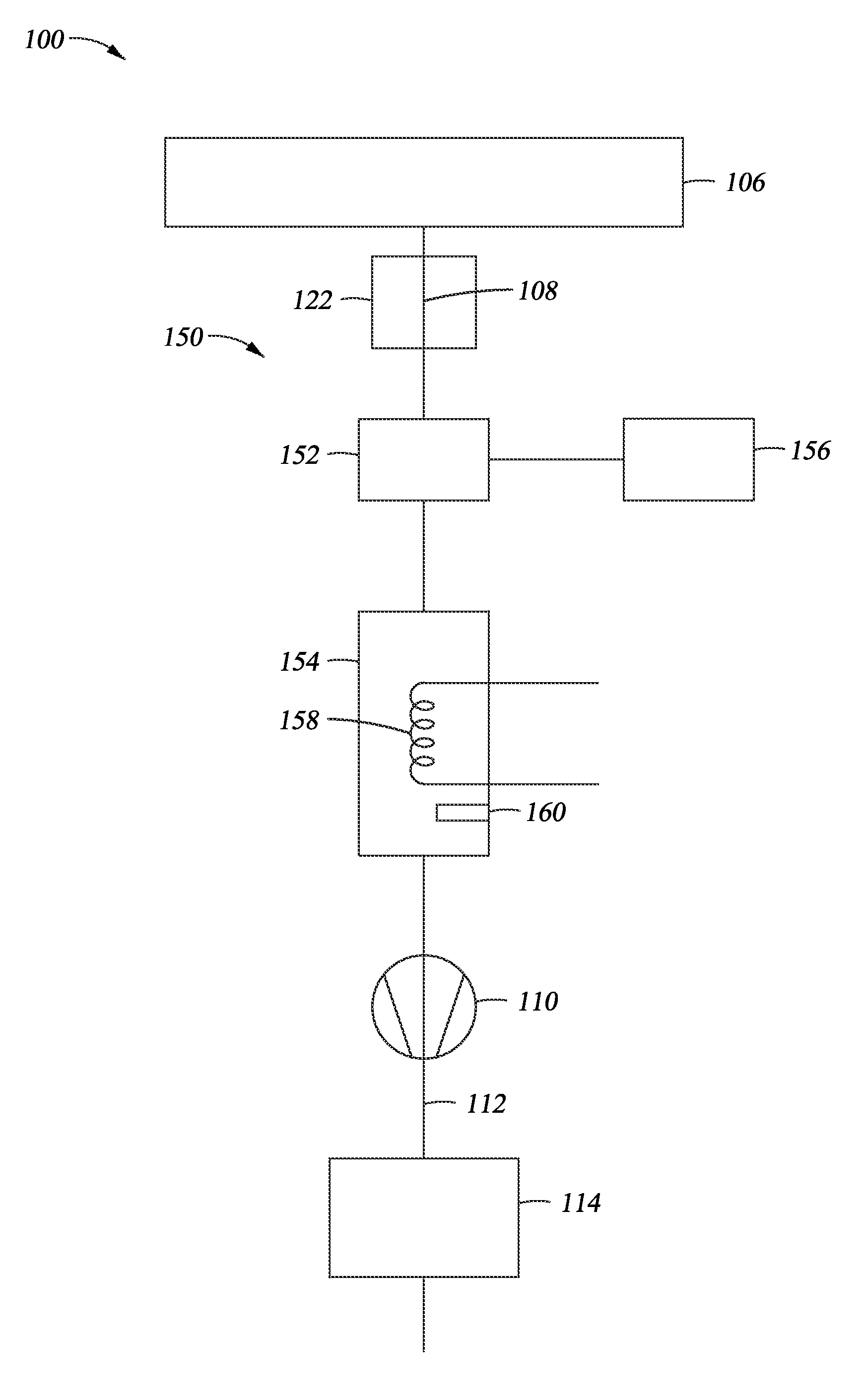 Plasma foreline thermal reactor system