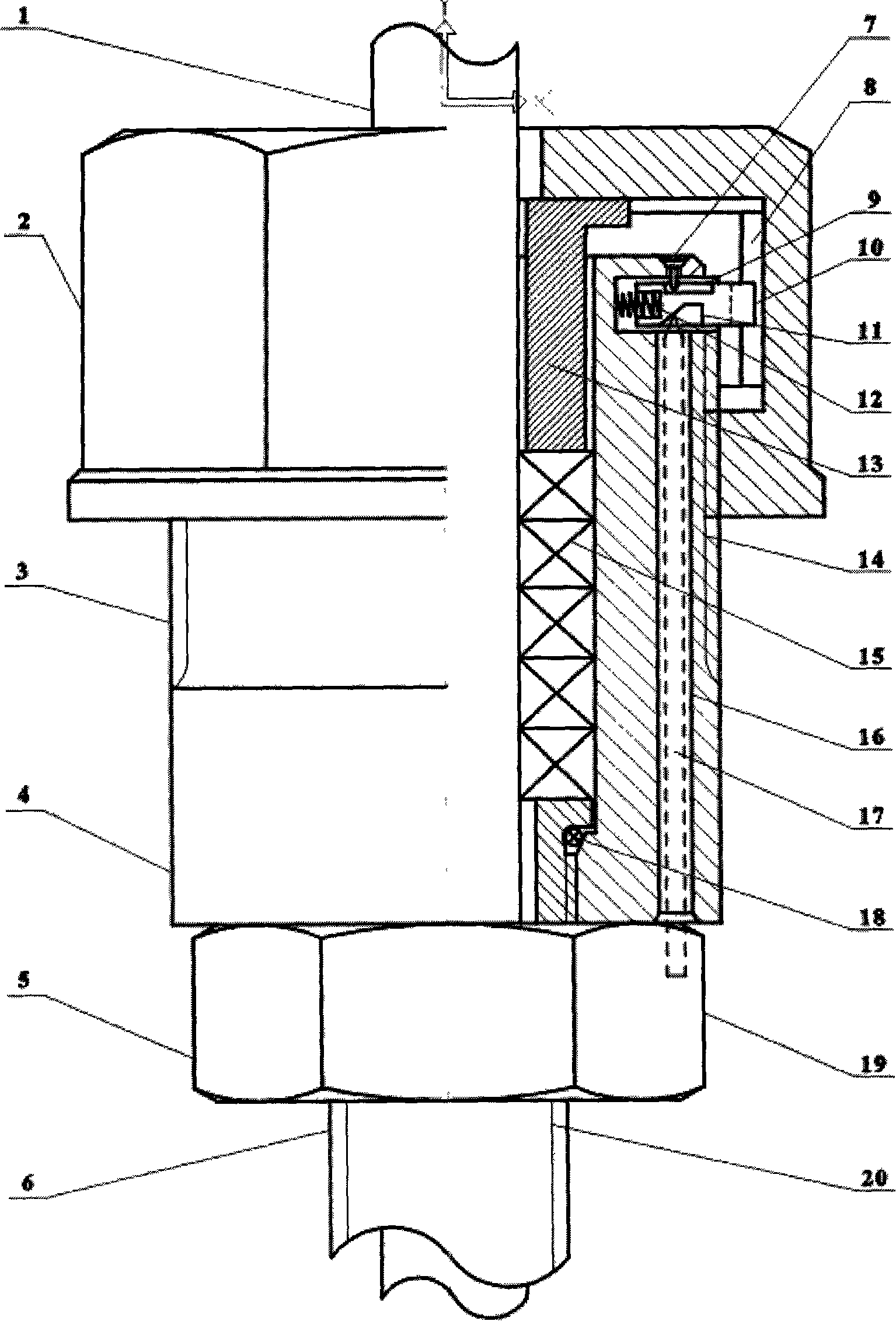 Inversion-proof packing box for oil extraction well port