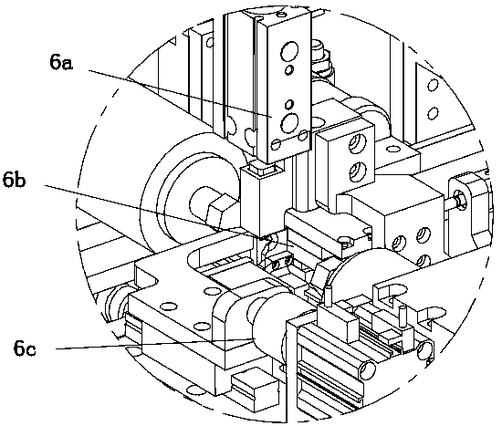 Automatic tapping machine for T-shaped nut