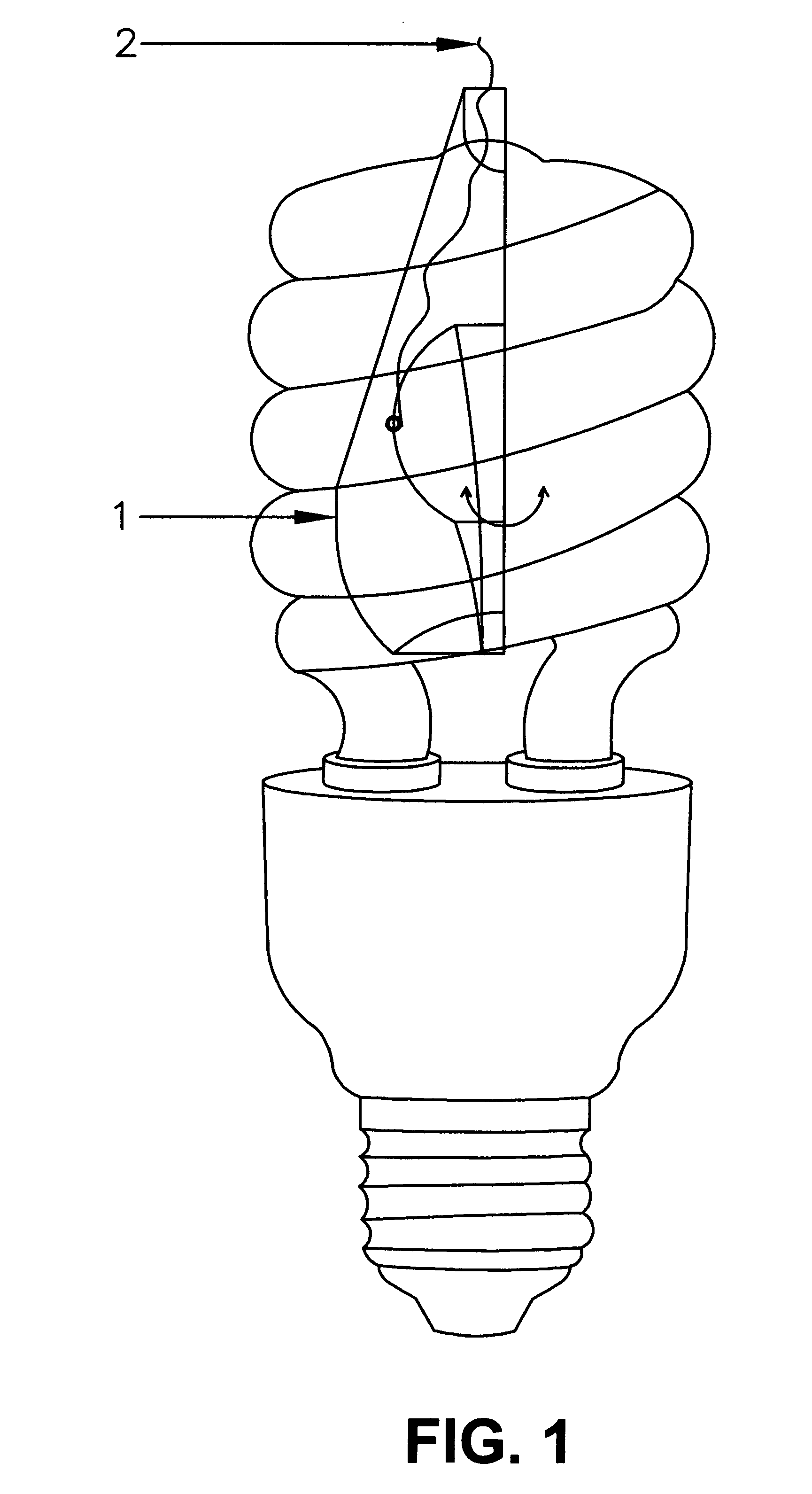 Fluorescent light emission enhancer light-cone