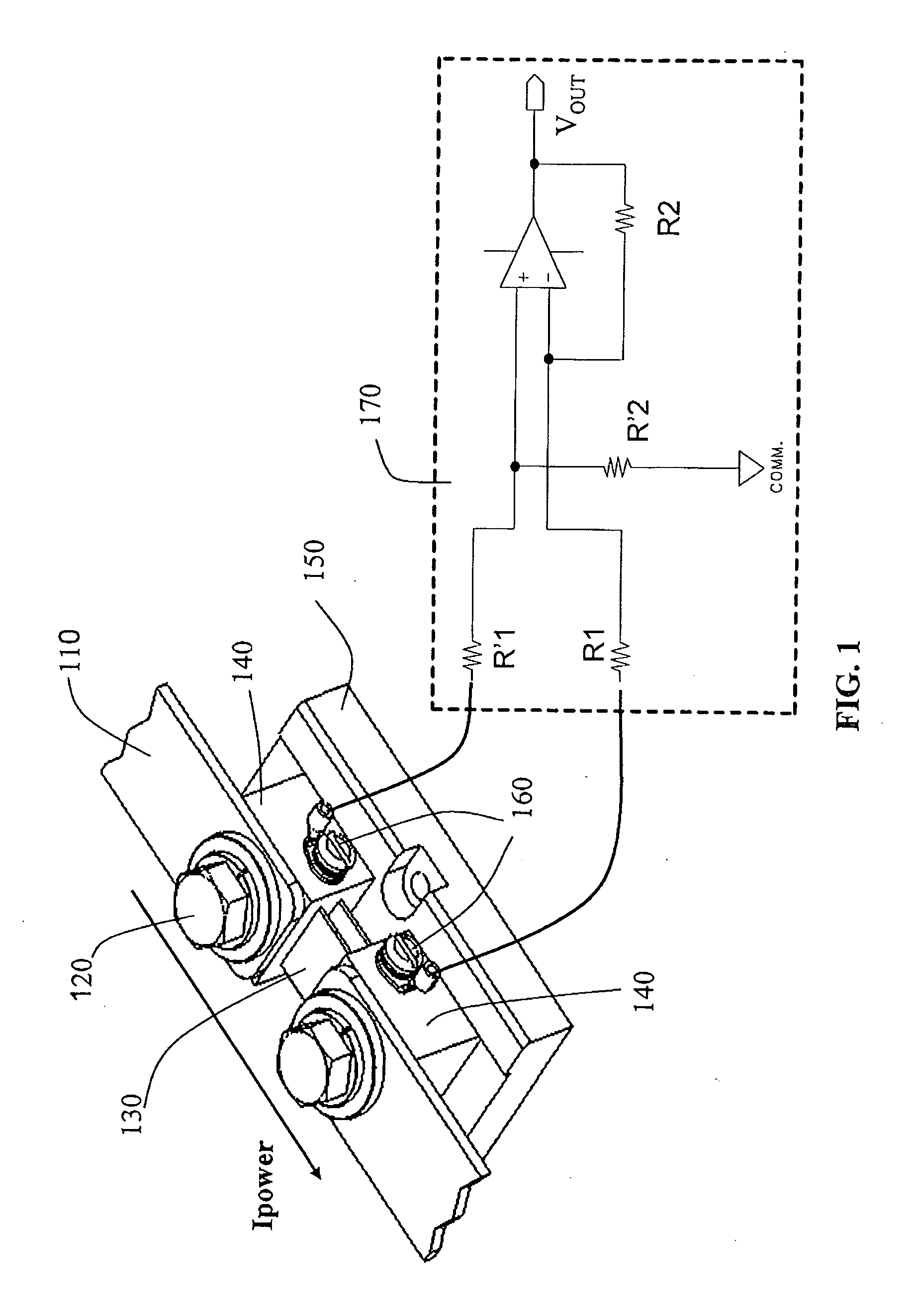 Temperature-compensated shunt current measurement