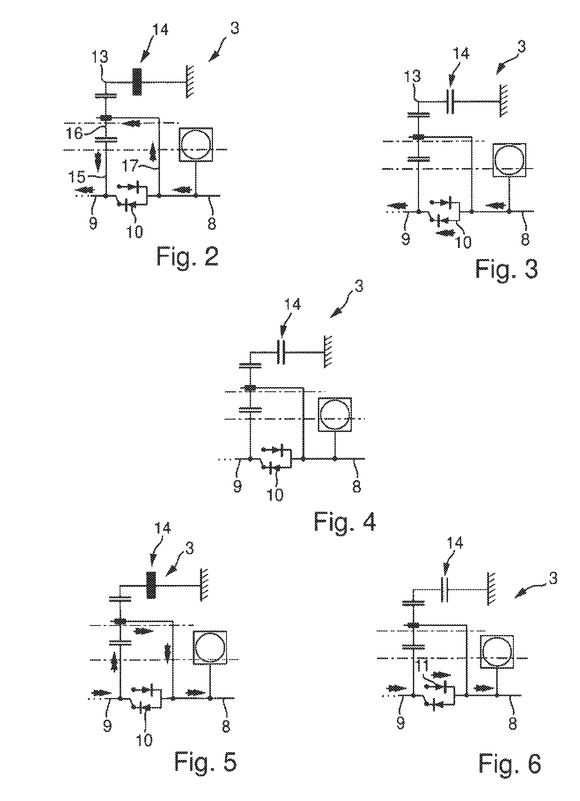 Method for controlling a shiftable planetary gear set in a belt pulley plane of a drivetrain