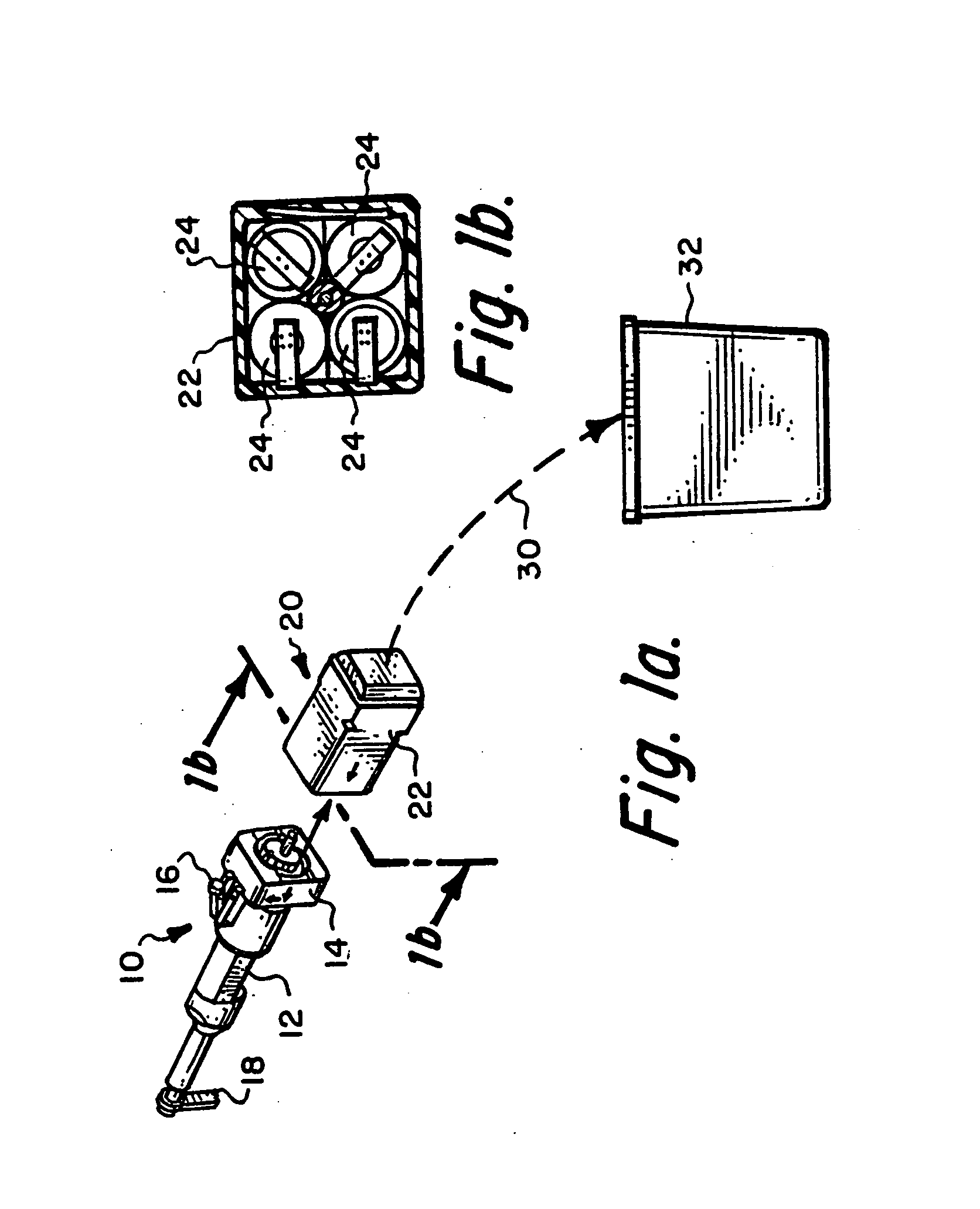 Disposable battery pack for a surgical drill; and method