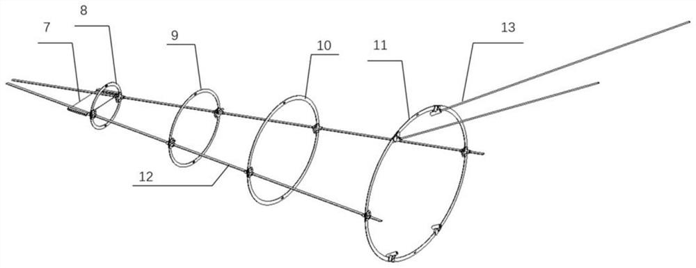 Whale-bionic suspension aircraft and control method thereof