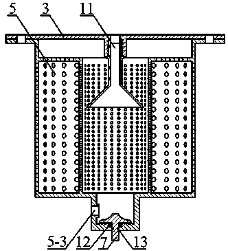 A fluid online debubbling device