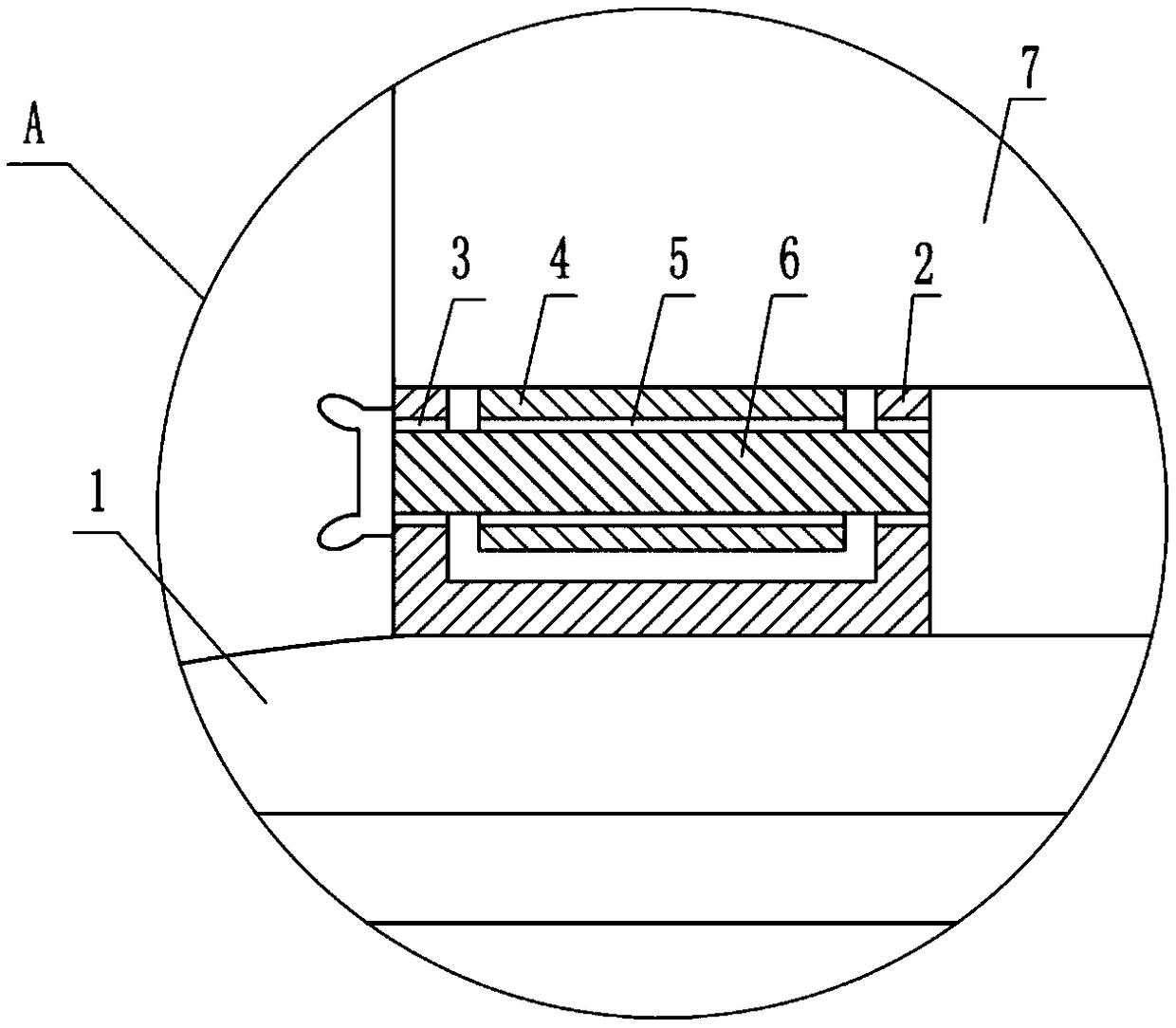 Solar panel regulating device for new energy vehicle