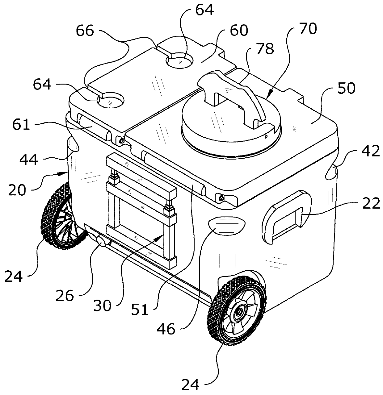 Food and Beverage Cooler System