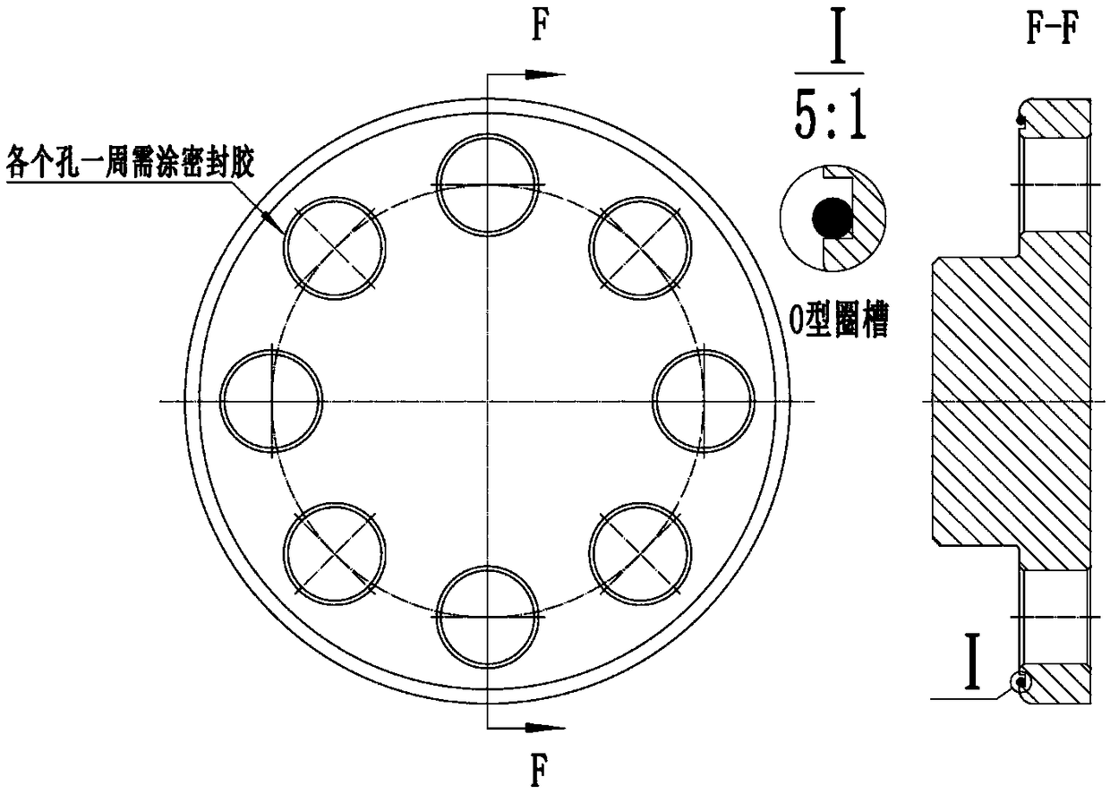 Forced oil lubrication harmonic reducer and method thereof