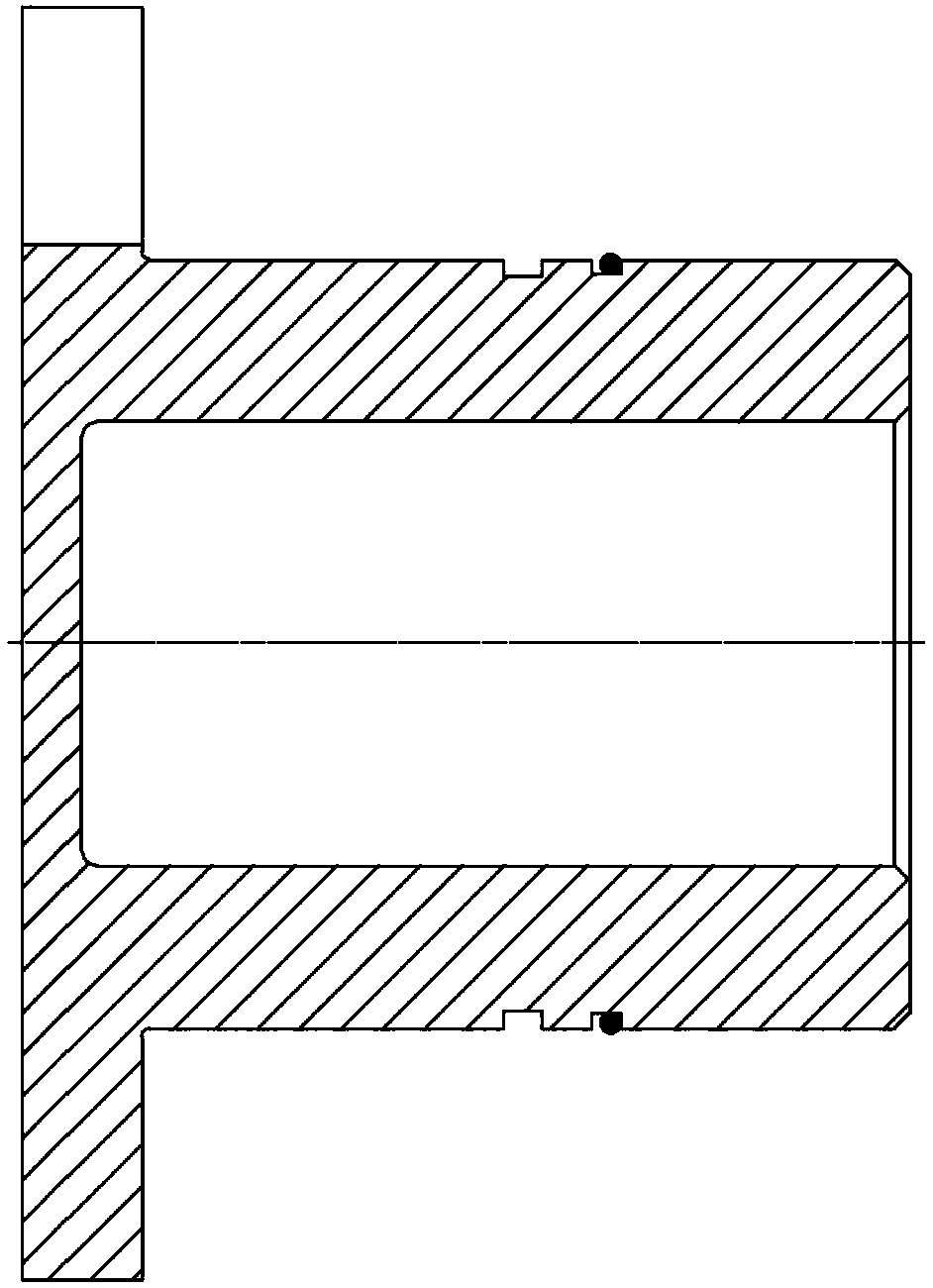 Forced oil lubrication harmonic reducer and method thereof