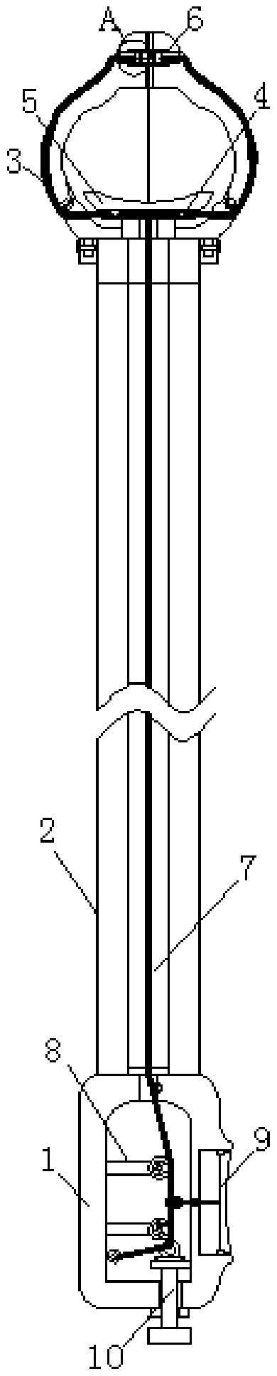 Picking equipment used for agricultural fruit picking