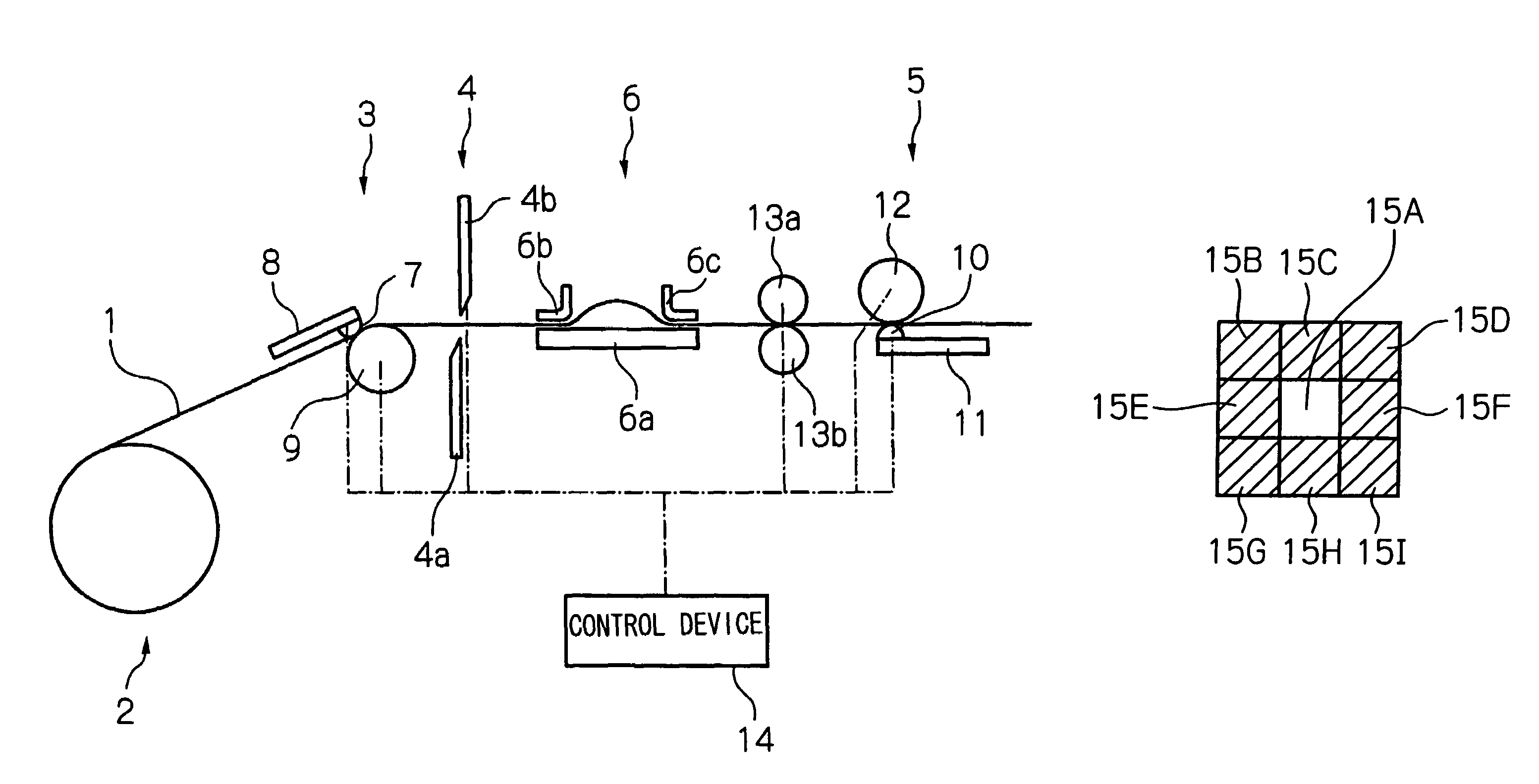 Thermal activation method and thermal activation device for a heat-sensitive adhesive sheet