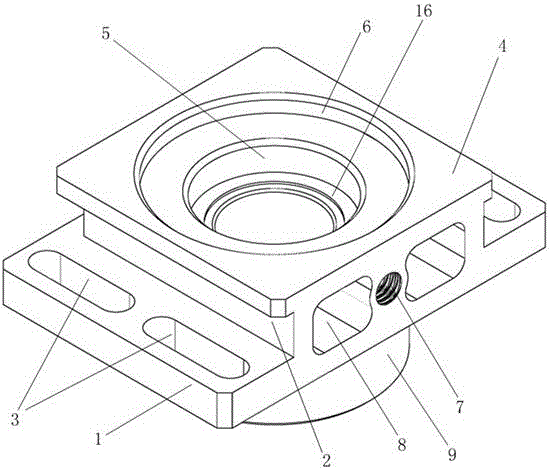 Self-tension Synchronous Whell Shaft Single-side-fixing Device