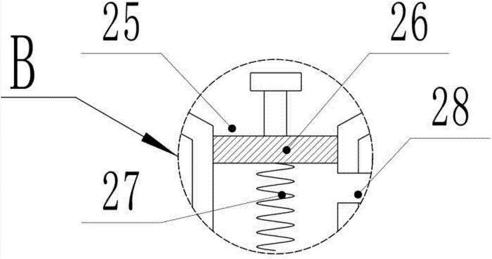 Industrial liquid chemical raw material efficient mixing device