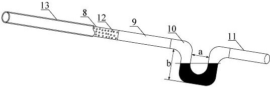 Temperature control structure suitable for roadbed and slope engineering in permafrost region