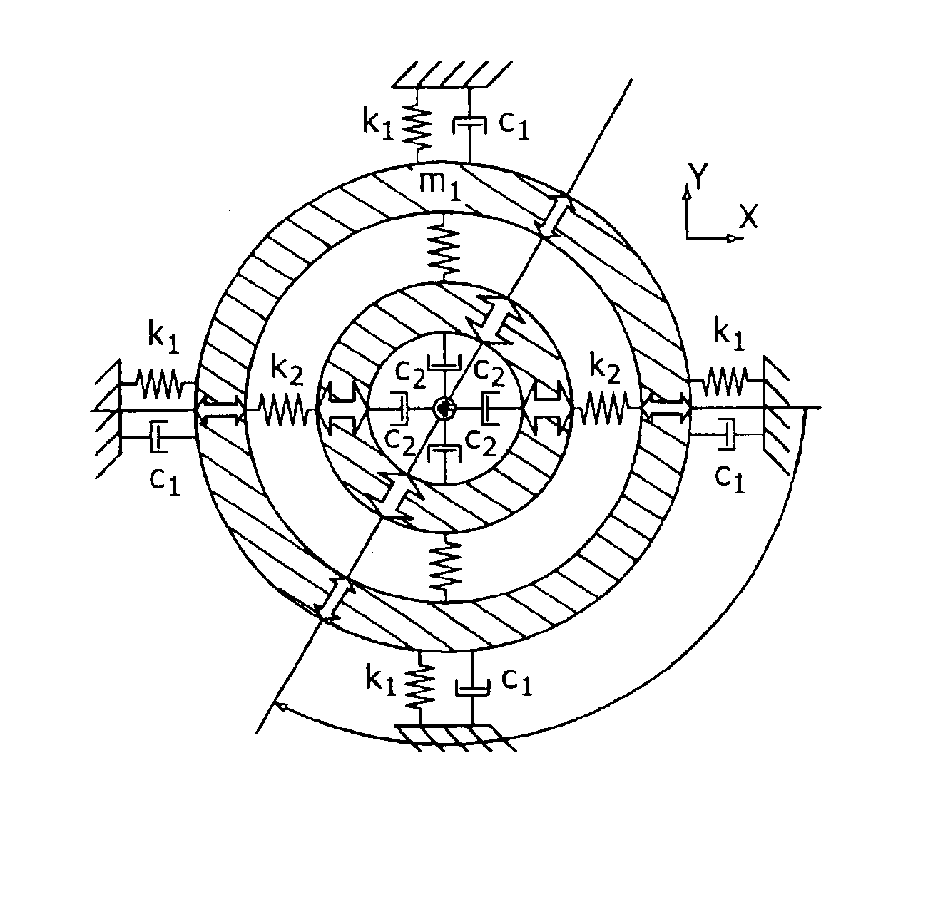 Dynamically amplified micromachined vibratory angle measuring gyroscopes, micromachined inertial sensors and method of operation for the same